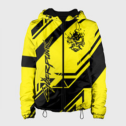 Женская куртка Cyberpunk 2077: Yellow Samurai