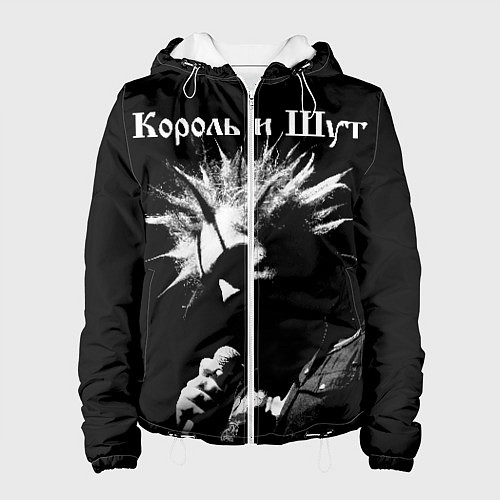 Женская куртка Король и Шут Анархия спина / 3D-Белый – фото 1