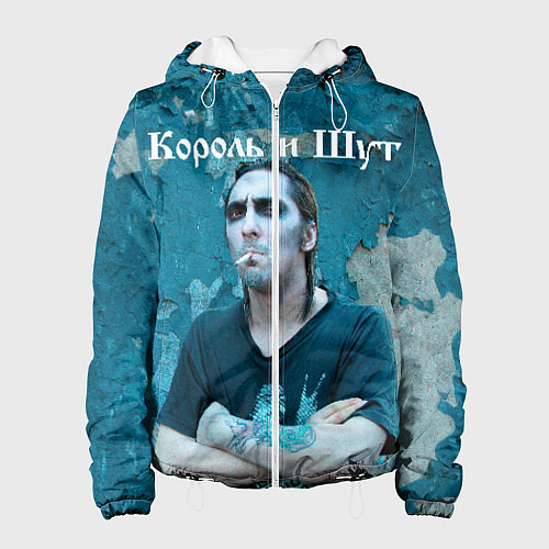 Женская куртка Король и Шут / 3D-Белый – фото 1