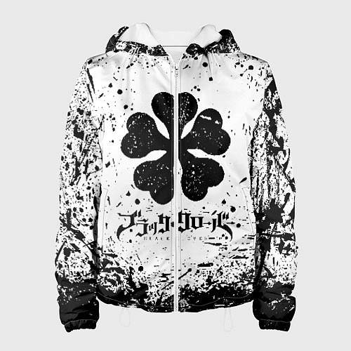 Женская куртка ЧЁРНЫЙ КЛЕВЕР / 3D-Белый – фото 1