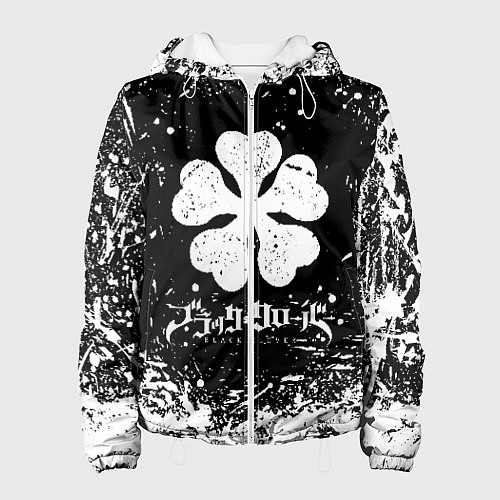 Женская куртка ЧЁРНЫЙ КЛЕВЕР / 3D-Белый – фото 1