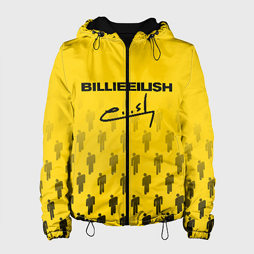 Женская куртка Billie Eilish: Yellow Autograph / 3D-Черный – фото 1