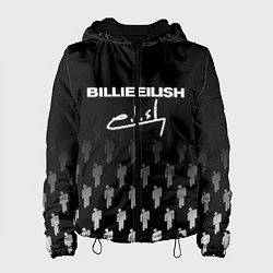 Куртка с капюшоном женская Billie Eilish: Black Autograph, цвет: 3D-черный