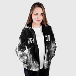 Куртка с капюшоном женская LED ZEPPELIN, цвет: 3D-черный — фото 2