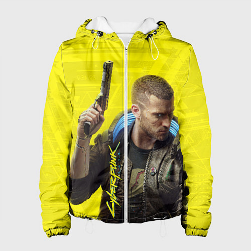 Женская куртка Cyberpunk 2077: Jackie Wells / 3D-Белый – фото 1