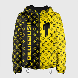 Куртка с капюшоном женская BILLIE EILISH x LV Yellow, цвет: 3D-черный