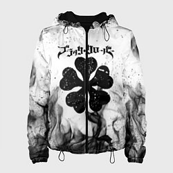 Куртка с капюшоном женская ЧЁРНЫЙ КЛЕВЕР, цвет: 3D-черный
