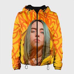 Куртка с капюшоном женская Billie Eilish, цвет: 3D-черный