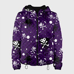 Женская куртка Эмо 2007 фиолетовый фон