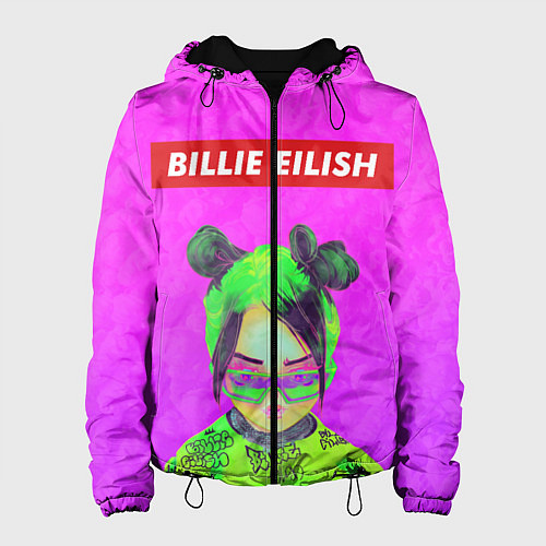 Женская куртка Billie Eilish / 3D-Черный – фото 1
