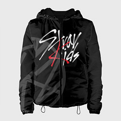 Куртка с капюшоном женская Stray Kids, цвет: 3D-черный