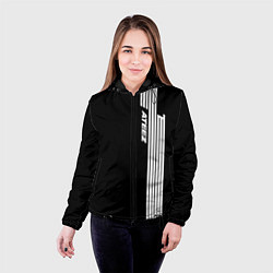 Куртка с капюшоном женская ATEEZ, цвет: 3D-черный — фото 2