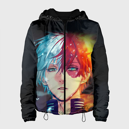 Женская куртка My Hero Academia идзуку / 3D-Черный – фото 1