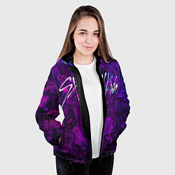 Куртка с капюшоном женская Stray Kids, цвет: 3D-черный — фото 2