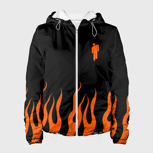 Женская куртка Billie Eilish / 3D-Белый – фото 1