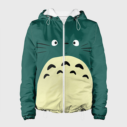 Женская куртка Totoro / 3D-Белый – фото 1