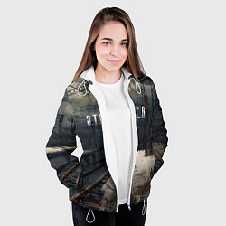 Куртка с капюшоном женская НОВЫЙ СТАЛКЕР, цвет: 3D-белый — фото 2