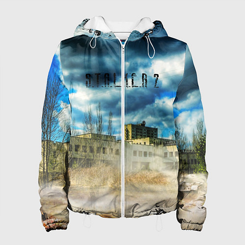 Женская куртка STALKER 2Чернобыль / 3D-Белый – фото 1
