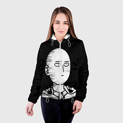 Куртка с капюшоном женская ONE-PUNCH MAN, цвет: 3D-белый — фото 2