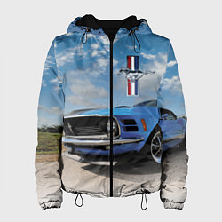 Куртка с капюшоном женская Mustang, цвет: 3D-черный