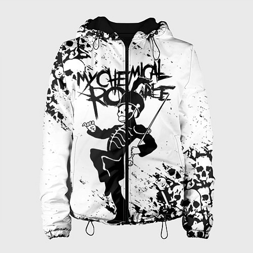 Женская куртка My Chemical Romance / 3D-Черный – фото 1
