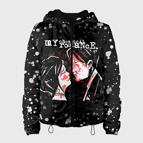 Женская куртка My Chemical Romance / 3D-Черный – фото 1