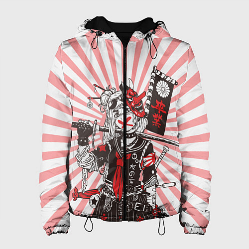 Женская куртка Убийца розового солнца / 3D-Черный – фото 1