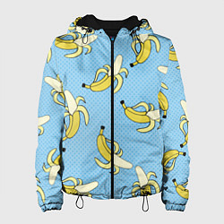 Куртка с капюшоном женская Banana art, цвет: 3D-черный