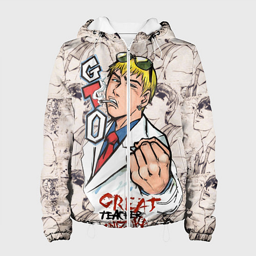 Женская куртка GTO Онидзука / 3D-Белый – фото 1
