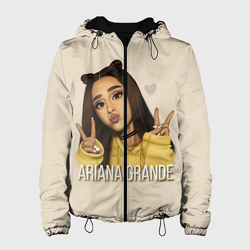 Женская куртка Ariana Grande Ариана Гранде / 3D-Черный – фото 1