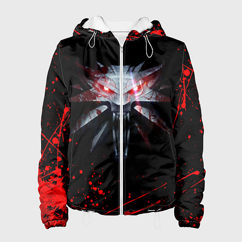 Женская куртка ВЕДЬМАК / 3D-Белый – фото 1