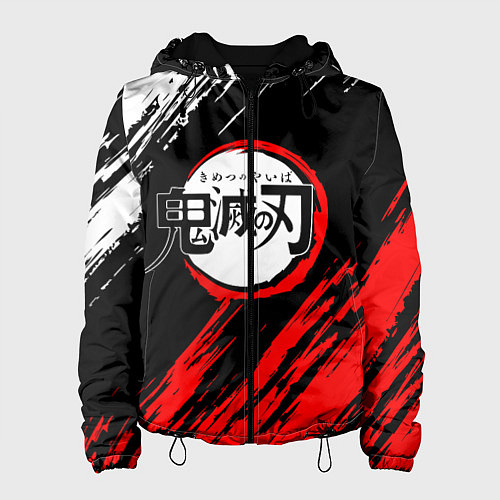 Женская куртка KIMETSU NO YAIBA / 3D-Черный – фото 1