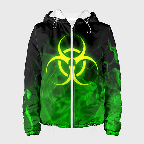 Женская куртка BIOHAZARD / 3D-Белый – фото 1