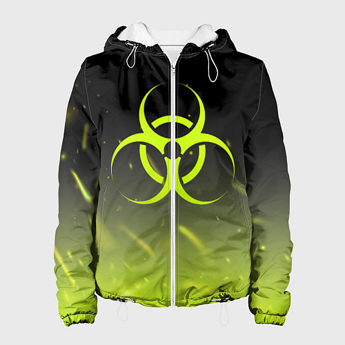 Женская куртка BIOHAZARD / 3D-Белый – фото 1