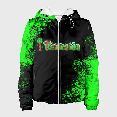 Женская куртка Terraria / 3D-Белый – фото 1