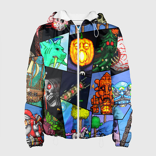 Женская куртка Terraria allpic / 3D-Белый – фото 1