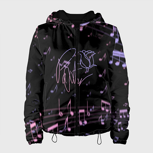 Женская куртка ТИКТОКЕР - PAYTON MOORMEIE / 3D-Черный – фото 1