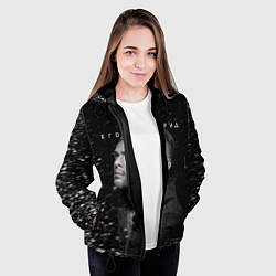 Куртка с капюшоном женская ЕГОР КРИД, цвет: 3D-черный — фото 2