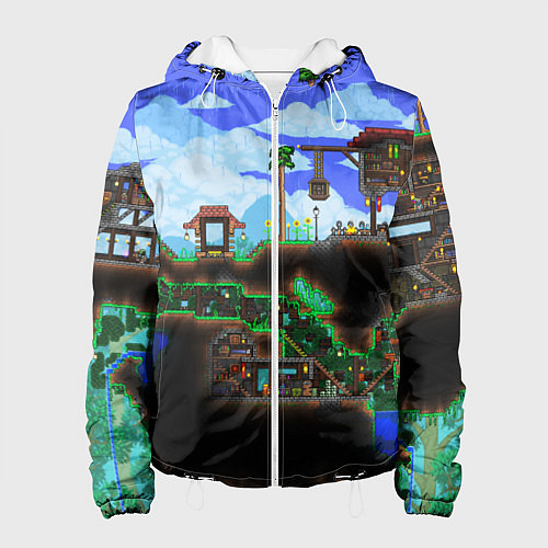 Женская куртка TERRARIA EXCLUSIVE / 3D-Белый – фото 1