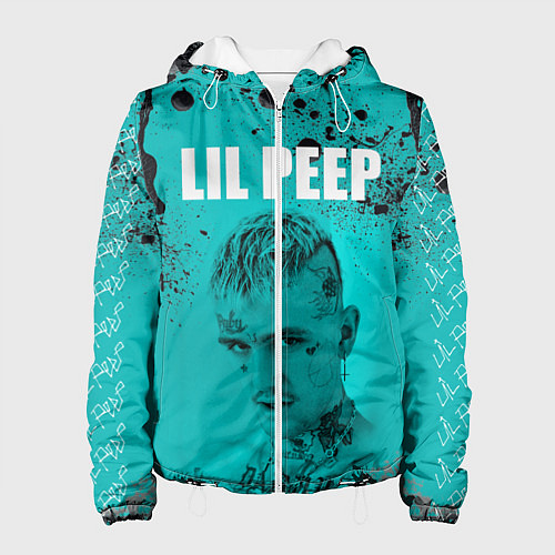 Женская куртка Lil Peep / 3D-Белый – фото 1