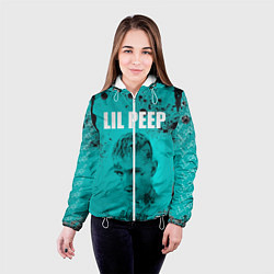 Куртка с капюшоном женская Lil Peep, цвет: 3D-белый — фото 2