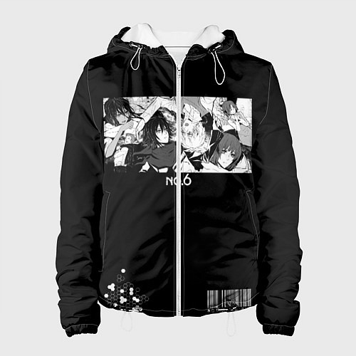 Женская куртка ??6 спина / 3D-Белый – фото 1