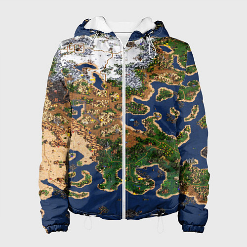 Женская куртка HEROES 3 КАРТА / 3D-Белый – фото 1