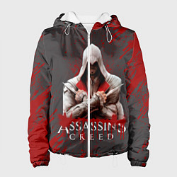Куртка с капюшоном женская Assassin’s Creed, цвет: 3D-белый