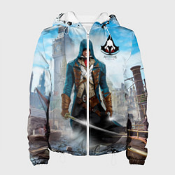 Куртка с капюшоном женская Assasin's creed, цвет: 3D-белый