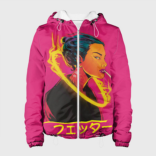 Женская куртка Cyberfire 404 / 3D-Белый – фото 1