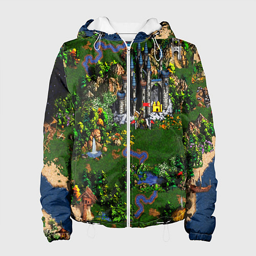 Женская куртка Heroes of Might and Magic / 3D-Белый – фото 1