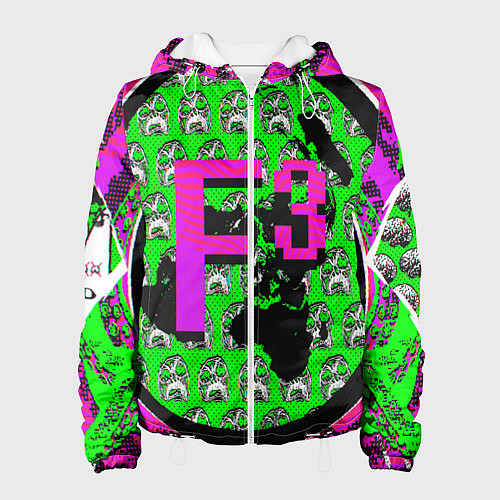 Женская куртка WATCH DOGS HACKER / 3D-Белый – фото 1