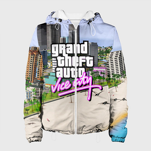 Женская куртка GTA REDUX 2020 / 3D-Белый – фото 1