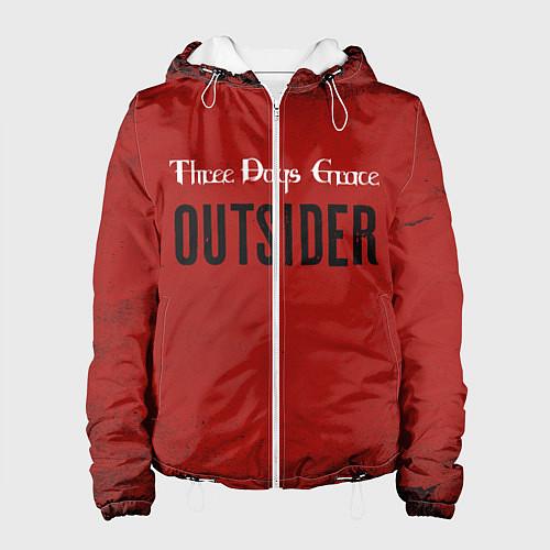 Женская куртка Three days grace Outsider / 3D-Белый – фото 1